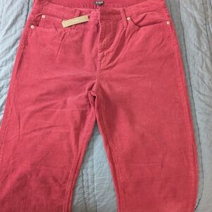 J. Crew Rose Corduroy Jeans